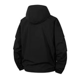 Men's Hooded Utility Zip Jacket