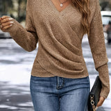 Women's Heritage Elegant Green Autumn Jumper