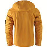 Men's Hooded Utility Zip Jacket