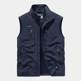 Men's Utility Zip Front Vest