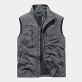 Men's Utility Zip Front Vest