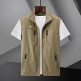 Men's Lightweight Utility Zip Vest