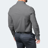 Men's Stretch Button-Up Dress Shirt