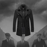 Men's Hooded Fleece Lined Coat