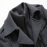 Men's Hooded Fleece Lined Coat