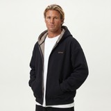 Men's Hooded Zip Front Fleece Jacket