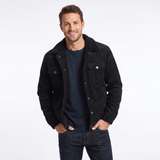 Men's Sherpa Collar Denim Jacket