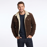 Men's Sherpa Collar Denim Jacket