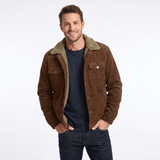 Men's Sherpa Collar Denim Jacket