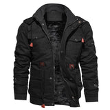 Men's Hooded Utility Zip Jacket