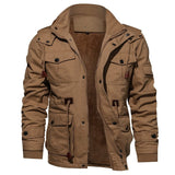Men's Hooded Utility Field Jacket