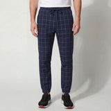 Men's Plaid Cotton Trousers