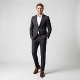 Men's Leather Slip-On Dress Shoes
