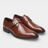 Men's Leather Slip-On Dress Shoes