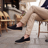 Suede moccasins - Riviera slip-ons