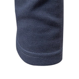 Men's Long Sleeve Knit Polo Shirt