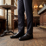 Men's Leather Slip-On Dress Shoes