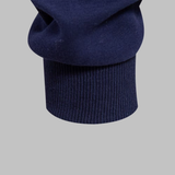 Men's Long Sleeve Knit Polo Sweater