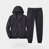 Men's Zip Hoodie and Jogger Tracksuit Set
