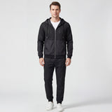 Men's Zip Hoodie and Jogger Tracksuit Set