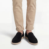 Suede moccasins - Riviera slip-ons