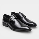 Men's Leather Slip-On Dress Shoes