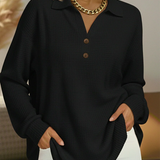 Colour Block Waffle Knit Crew Neck Sweater