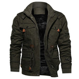 Men's Hooded Utility Field Jacket