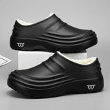 Men's Fleece Lined Slip-On Clogs