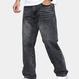 Men's Relaxed Fit Straight Leg Jeans