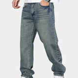 Men's Relaxed Fit Straight Leg Jeans