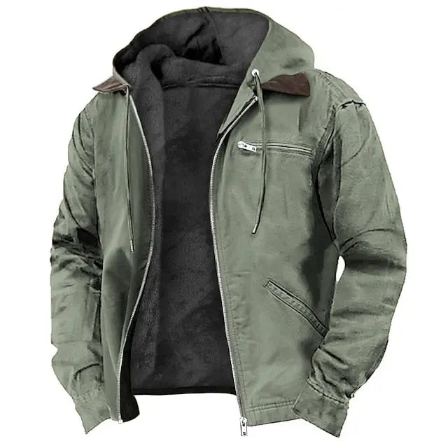 Men's Brown Winter Jacket