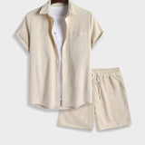 Men's Camel Summer Short Sleeve Shorts