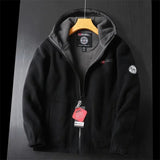 Men's Hooded Fleece Zip Jacket