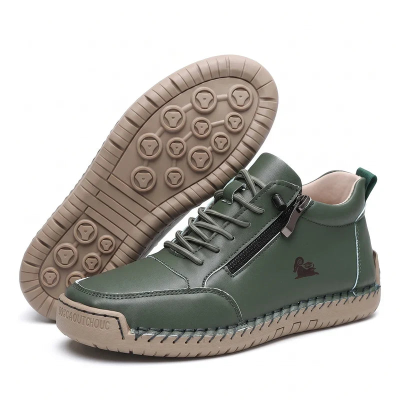 Men's Wide-Fit Side-Zip Comfort Sneakers