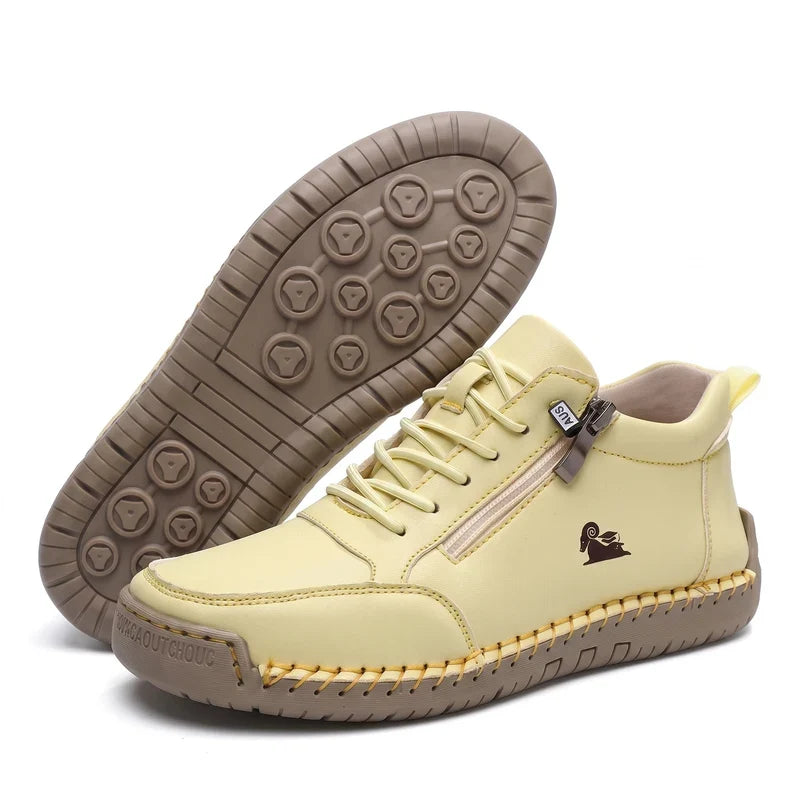 Men's Wide-Fit Side-Zip Comfort Sneakers
