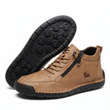Men's Wide-Fit Side-Zip Comfort Sneakers