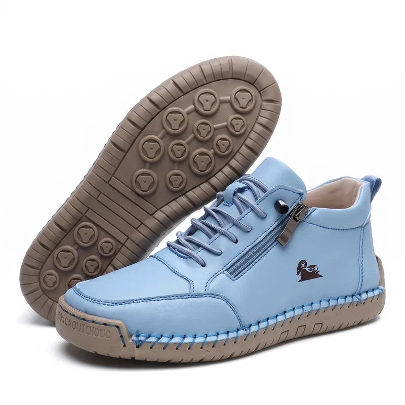Men's Wide-Fit Side-Zip Comfort Sneakers