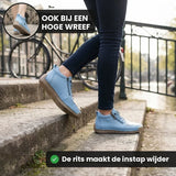 Men's Wide-Fit Side-Zip Comfort Sneakers