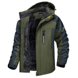 Men's Hooded Fleece Lined Outdoor Jacket