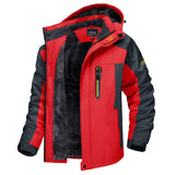 Men's Hooded Fleece Lined Outdoor Jacket