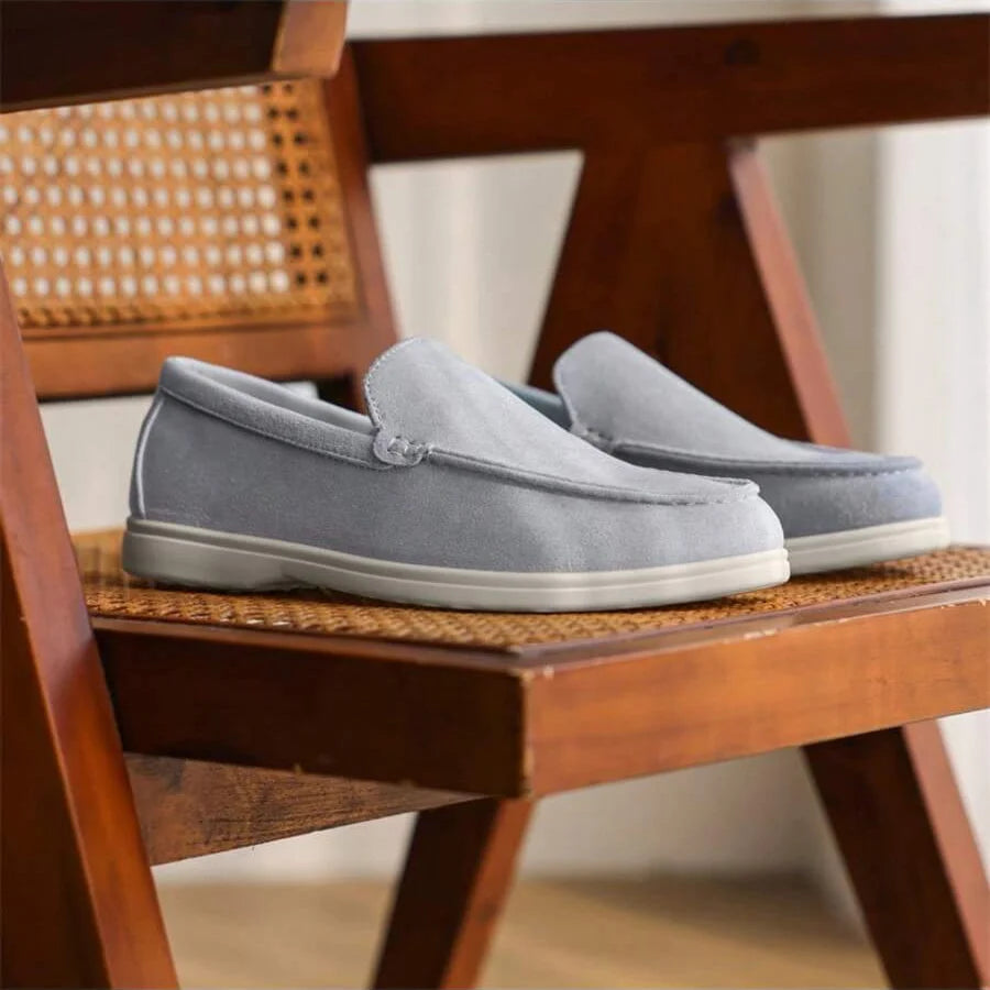Men's Suede-Style Slip-On Loafers