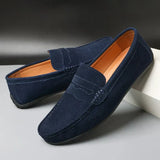 Men's Suede Driving Loafers