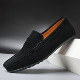 Men's Suede Driving Loafers