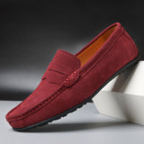 Men's Suede Driving Loafers