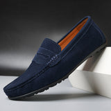 Men's Suede Driving Loafers