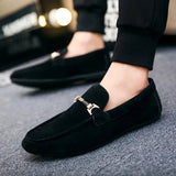 Men's Suede Horsebit Loafers
