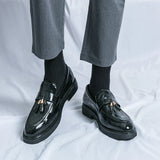 Men's Patent Tassel Loafers