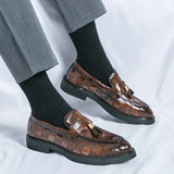 Men's Patent Tassel Loafers