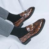 Men's Patent Tassel Loafers